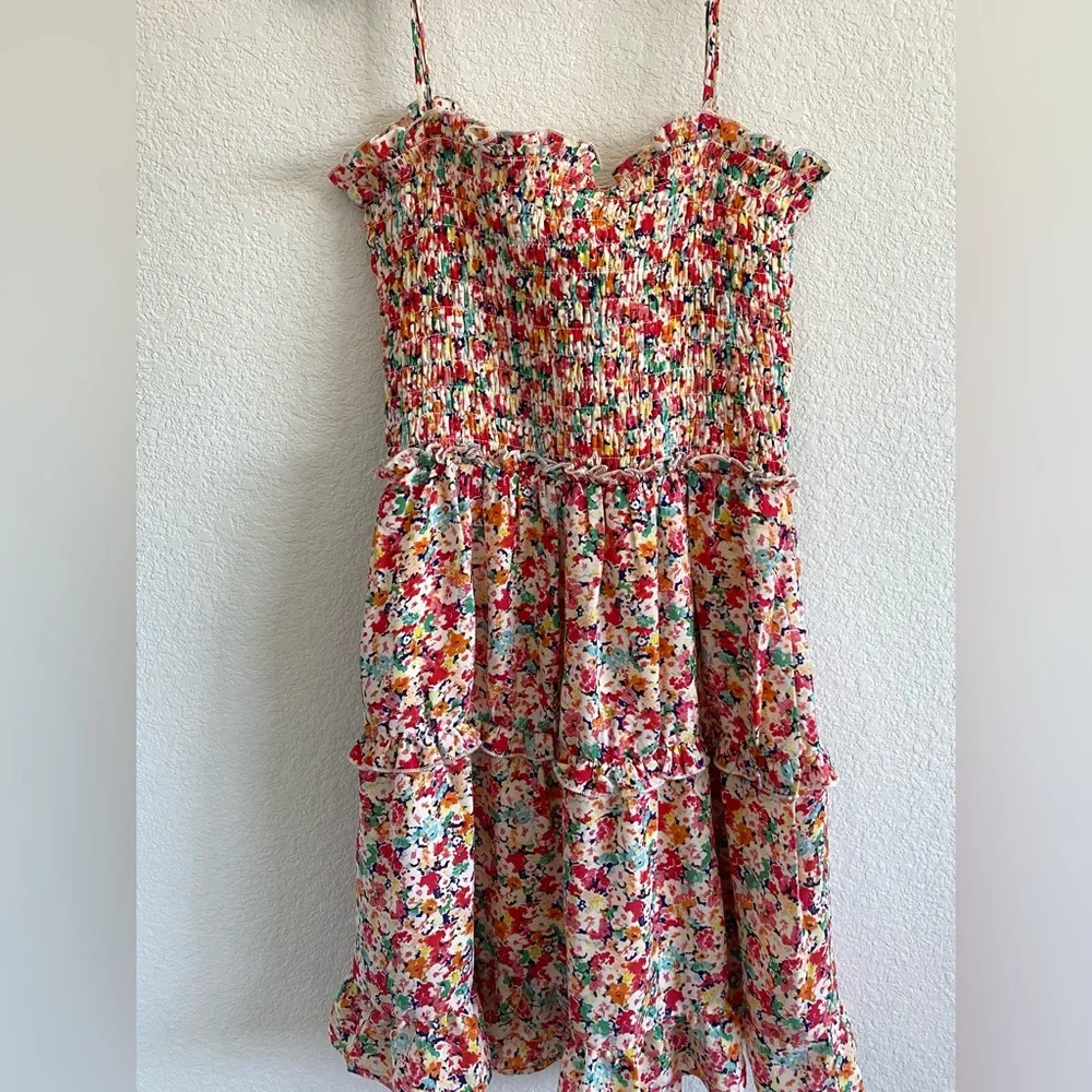 Sienna Sky, beautiful Mini floral summer dress, M57 - Picture 3 of 3